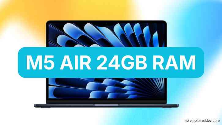 B&H's $1,349 M5 MacBook Air deal with 24GB RAM ends this weekend