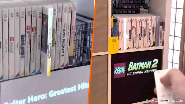Inventor creates "IRL home screen" for physical discs that brings the convenience of a digital library to an actual game shelf