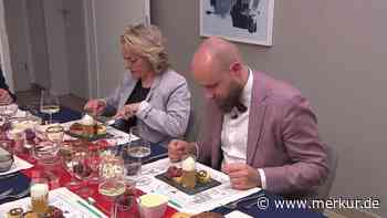 „Perfektes Dinner“-Gastgeber springt bei der Bewertung überascht auf: „Ihr seid ja verrückt!“