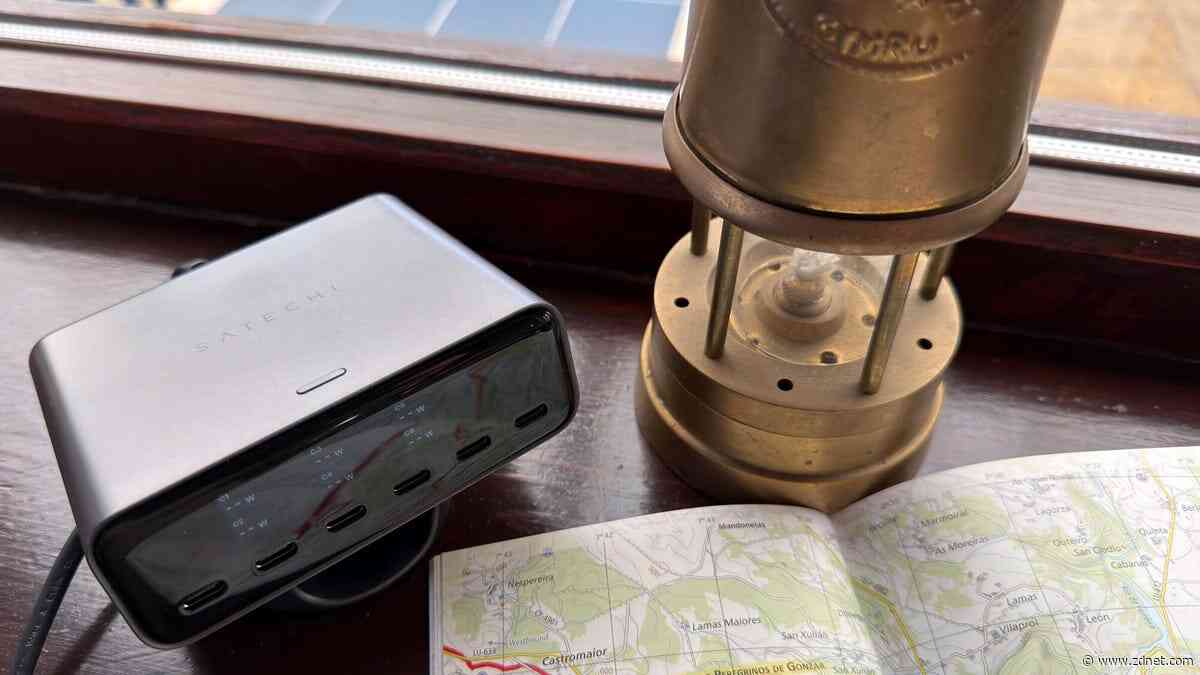 This 6-port USB-C charger replaced my ugly power brick - and powers my entire desk