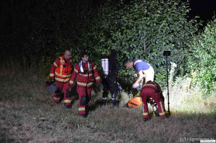 Melding van persoon te water