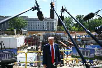 Trump says White House staff’s lives are in danger after court halts ballroom construction until Congress approves