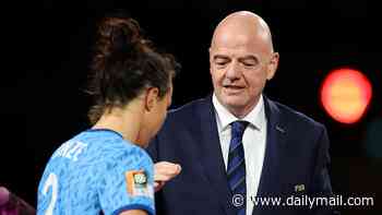 Lucy Bronze becomes the first England footballer to back FIFA boycott as pressure mounts on Gianni Infantino: 'It is for the good of the game'