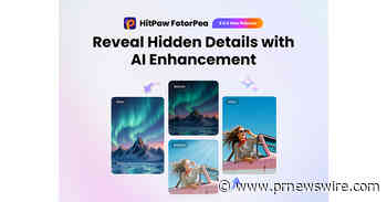 HitPaw FotorPea V5.6.0 Launches Smarter AI Image Enhancement System with Intelligent Detection and Advanced Creative Tools