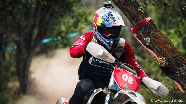 Benjamín Herrera competirá lesionado para defender liderato invicto del Nacional de Enduro