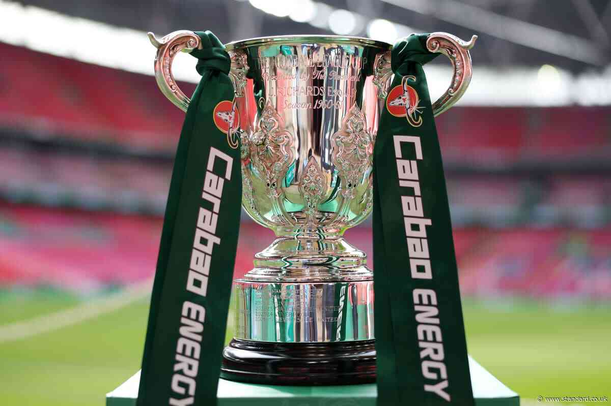 When is Carabao Cup draw? Start time, ball numbers and TV channel for second round