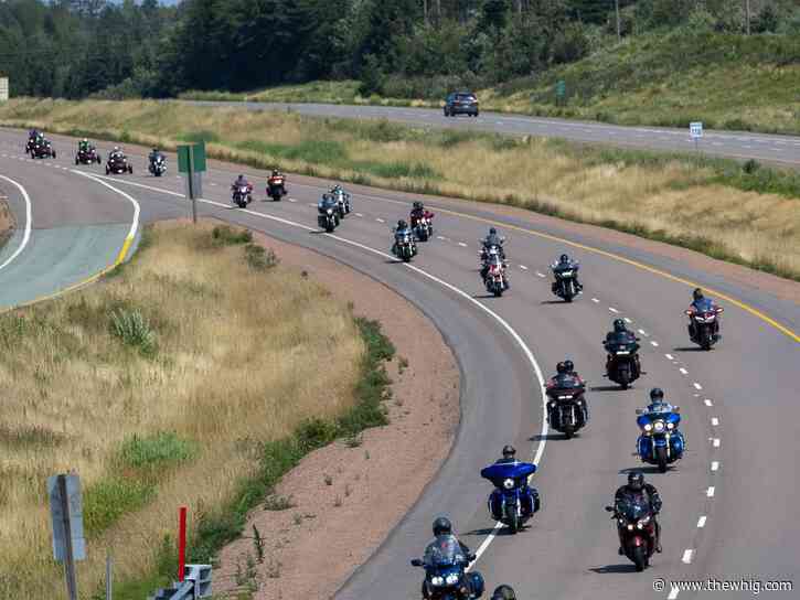 Over 100 motorcycles ride into Kingston to raise PTSD and mental health awareness