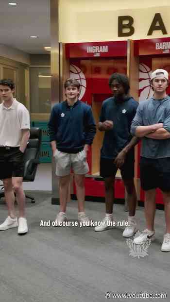 The hidden Raptors practice court