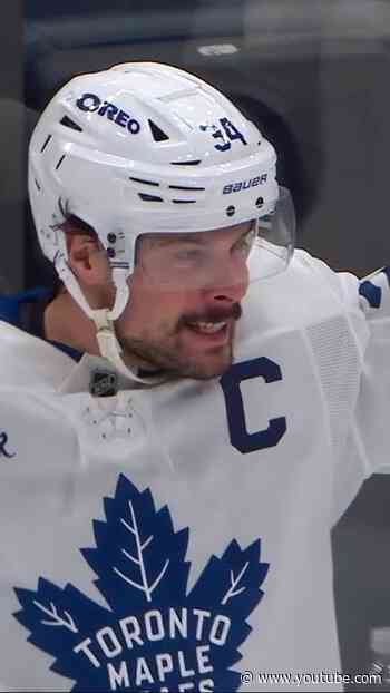 Auston joining Mats in style 😮‍💨