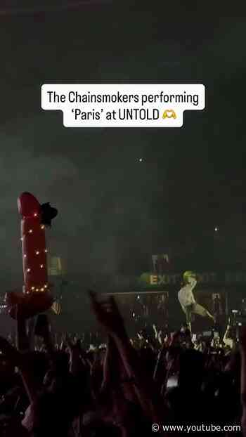 The Chainsmokers return to the UNTOLD Mainstage 🎇 #UNTOLD