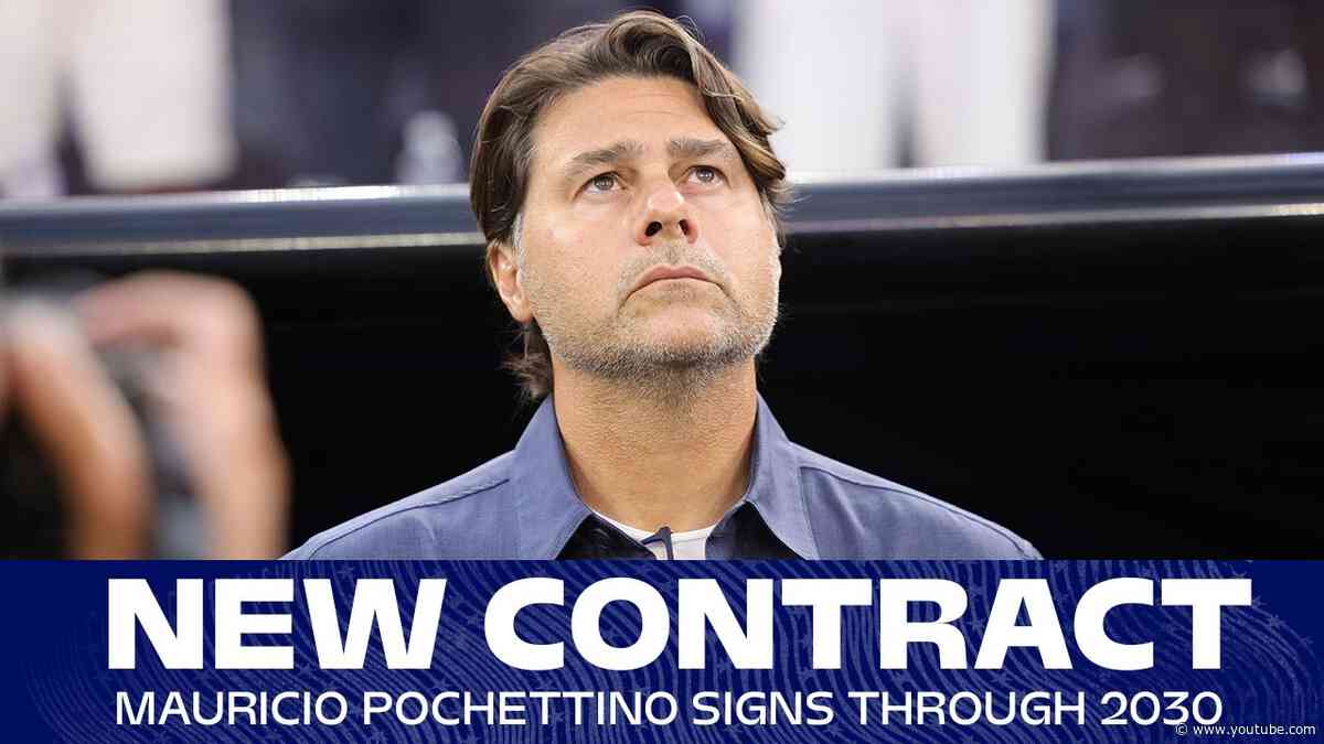 Mauricio Pochettino Signs With USMNT Through 2030