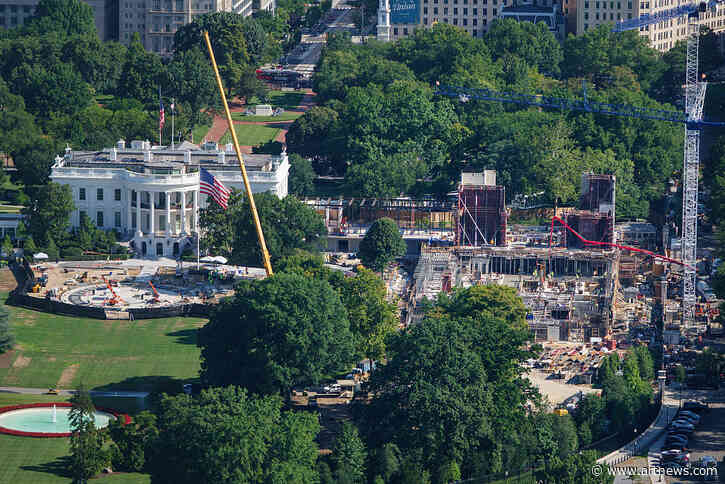 Appeals Court Says Trump Lacks Authority to Build White House Ballroom