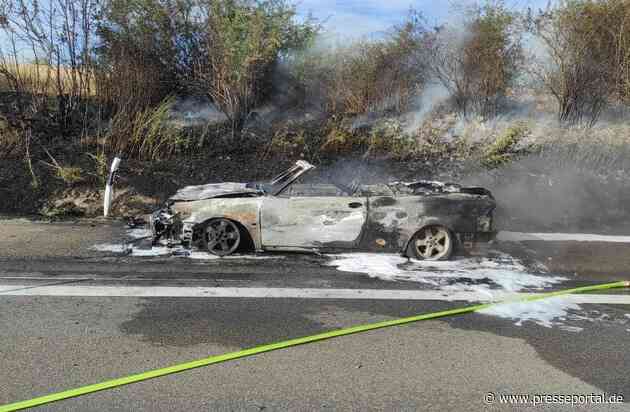 POL-WI: Pkw-Brand verursacht Fahrbahnsperrung und lange Staus auf der A 3