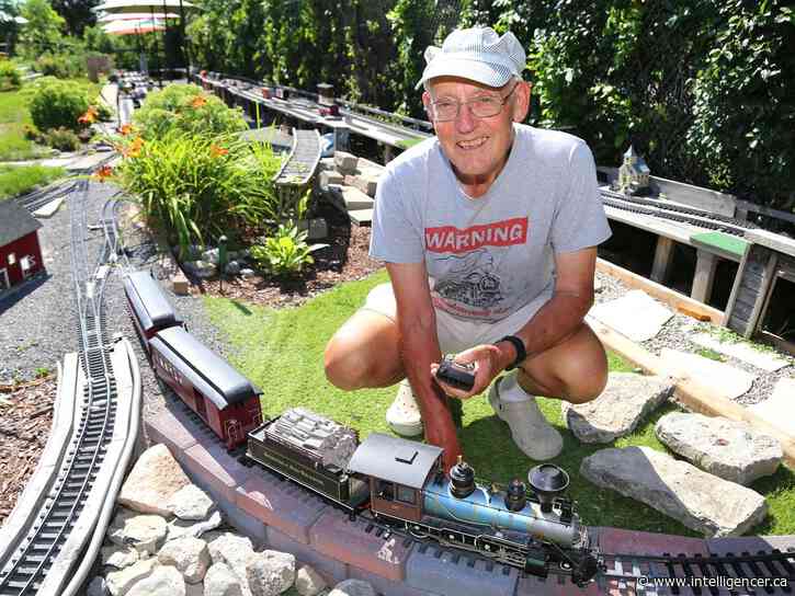 Belleville's garden railway offers a chance for young and old to drive trains
