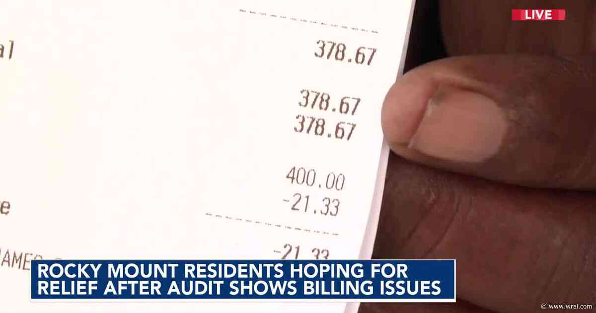 Rocky Mount residents beg for reason behind staggering utility bills, disconnections