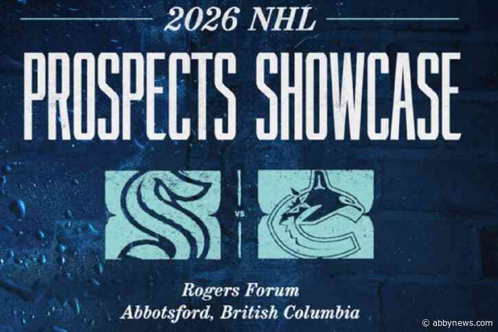 Canucks vs. Kraken Prospects Showcase schedule announced for Abbotsford