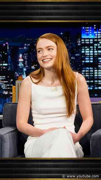 #TomHolland's #SpiderMan: Homecoming was the first #SpiderMan #SadieSink watched 🥹 #FallonTonight