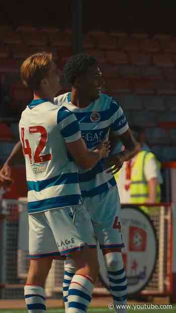 scoring your first goal for your boyhood club from the halfway line...  #readingfc  #football