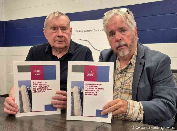 CUPE raising alarm over funding, capacity issues in Ontario hospitals