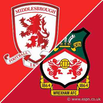 Middlesbrough knock Wrexham out of Carabao Cup