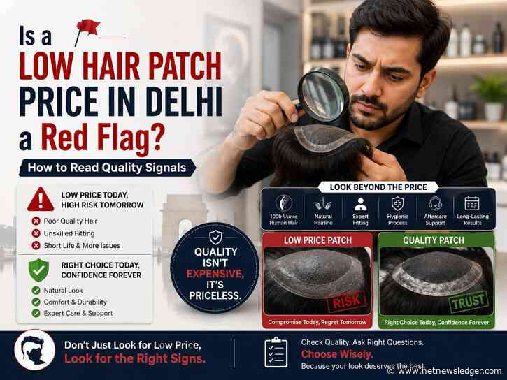 Is a Low Hair Patch Price in Delhi a Red Flag: How to Read Quality Signals