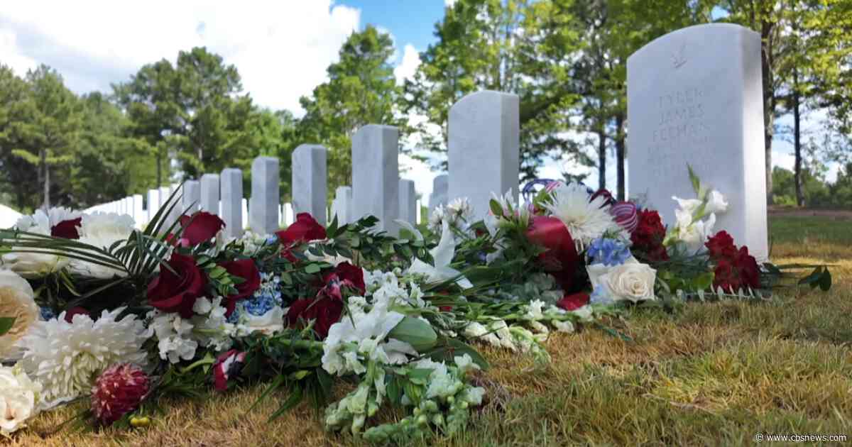 Army 1st Lt. Tyler Feehan laid to rest in Georgia cemetery