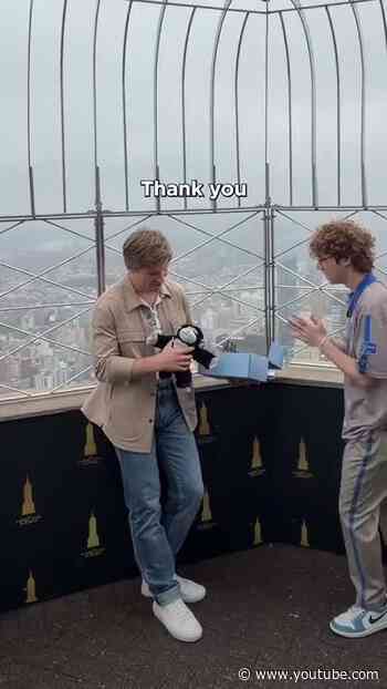 Where was Robert Irwin gifted a King Kong plush?