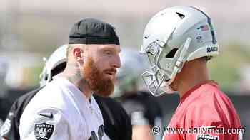 NFL's nice guy explodes at teammate as practice at Tom Brady's Las Vegas Raiders descends into chaos