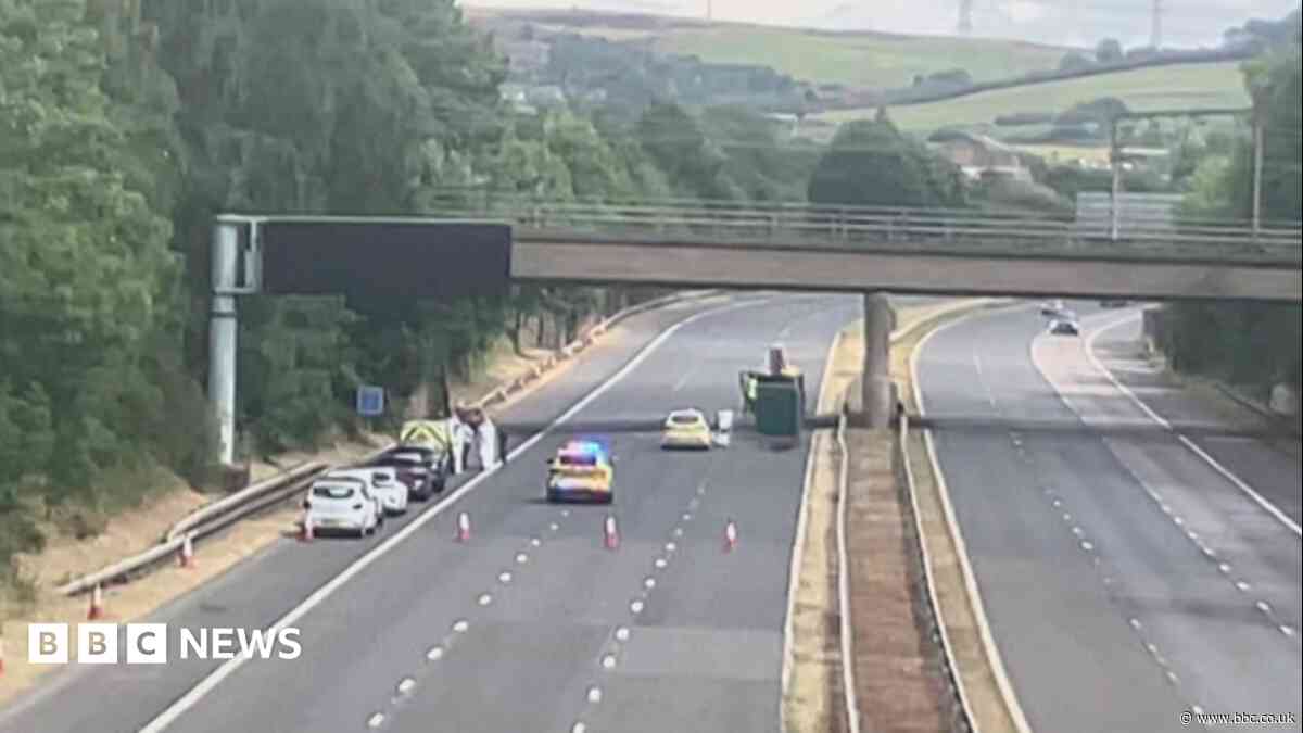 Body found by motorway workers was a man in his 20s
