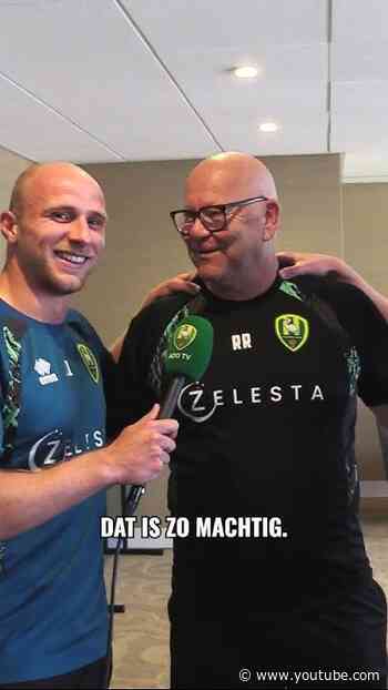 "Nu ff eerlijk" 🤣 #adodenhaag #football #denhaag #ADO