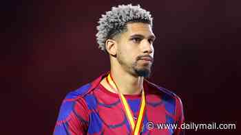 Liverpool agree surprise loan move for Barcelona captain Ronald Araujo as Andoni Iraola looks to bolster injury-hit defence