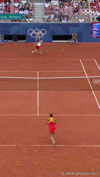 Consider this your Olympic tennis ASMR. 🎧🎾 #Olympics #Tennis