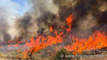 Firefighting helicopter crashes while battling large Utah wildfire