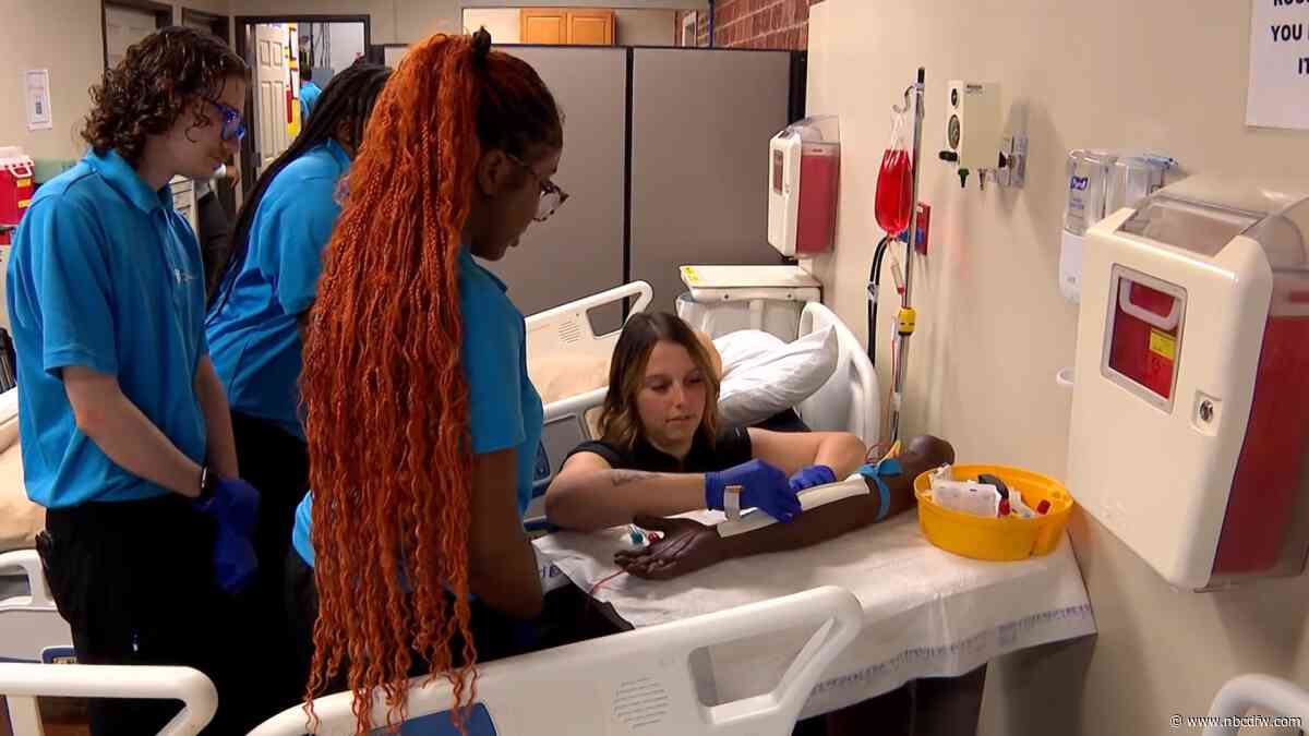 JPS Health trains high school and college students in patient care