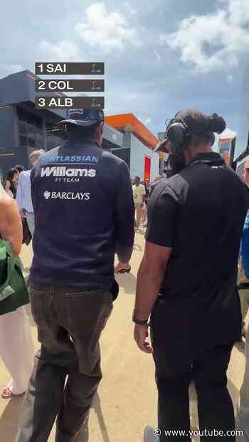 The race before the race 🫣🛴 Admin didn't see Franco coming 😅 #f1