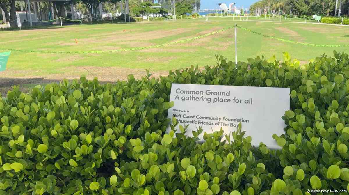 Work continues on Sarasota's The Bay, with goal of transforming 53 acres into green space