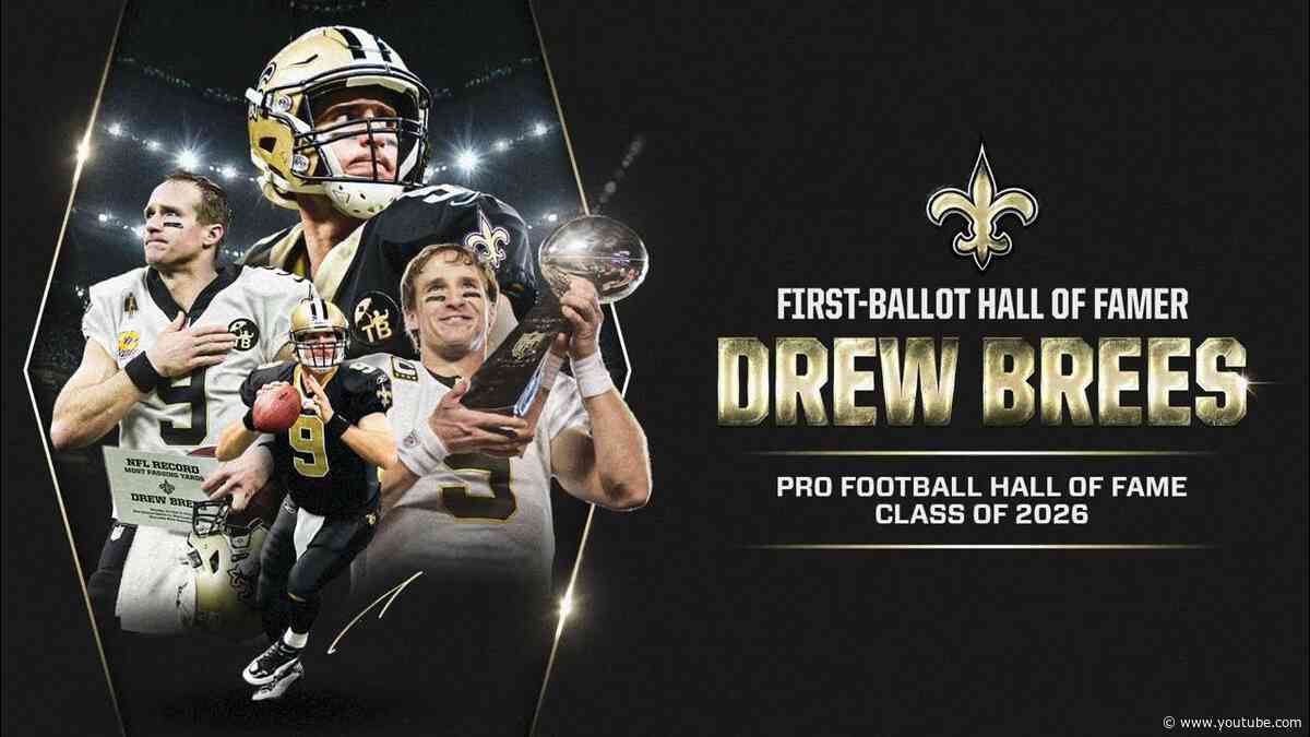 Drew Brees: Competitor, Champion, Legend | New Orleans Saints
