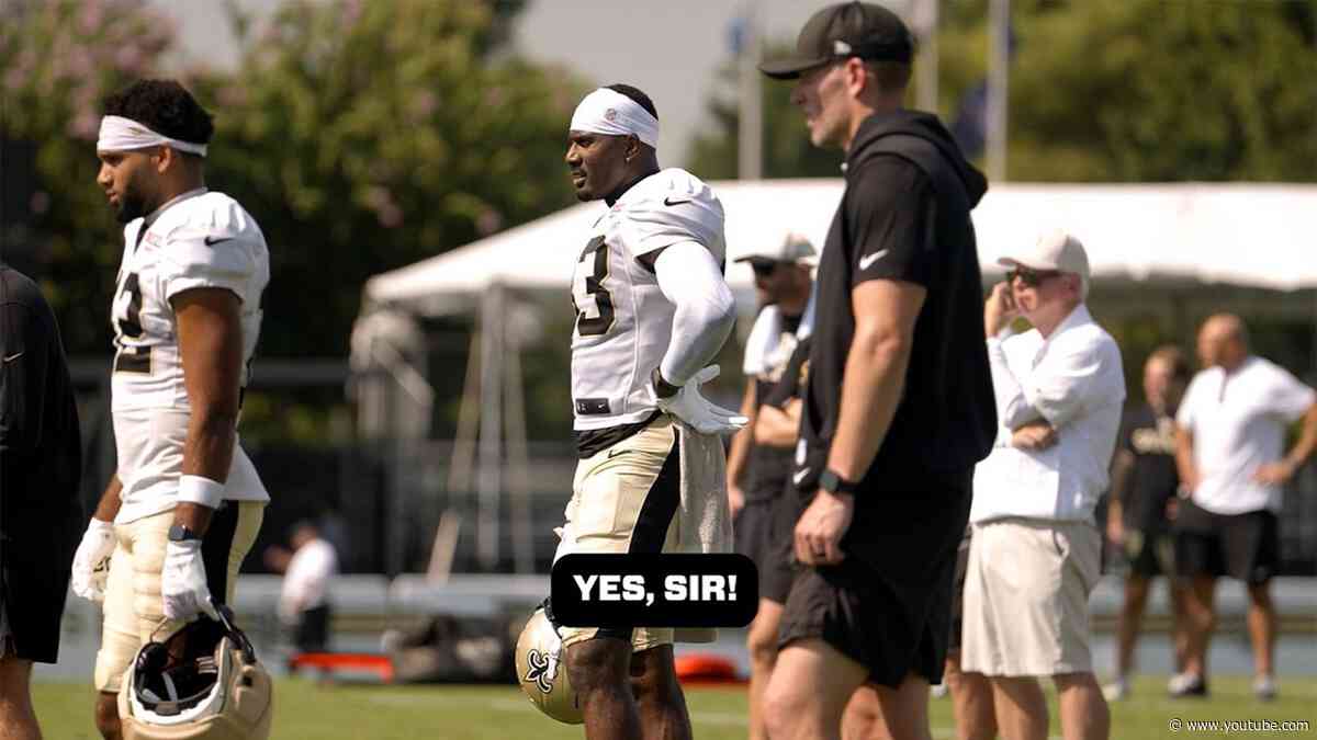 Saints Tight End Juwan Johnson MIC'D UP at Saints Training Camp