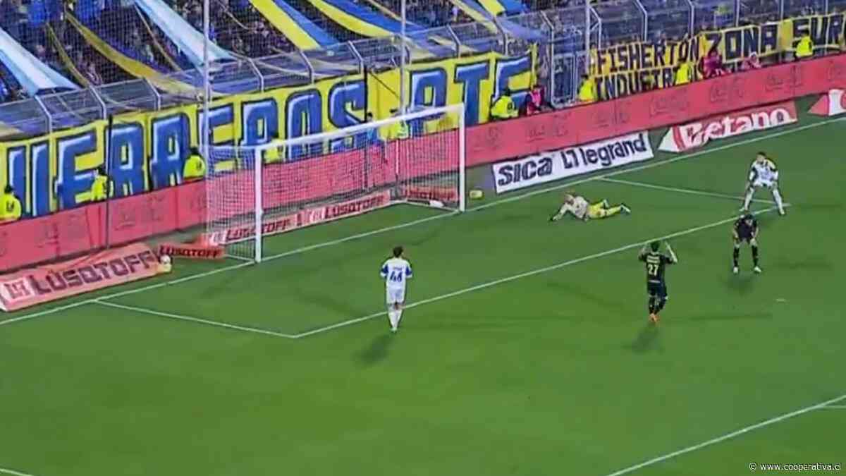 [VIDEO] El increíble gol que se perdió Vombergar en Aldosivi tras un blooper de Rosario Central