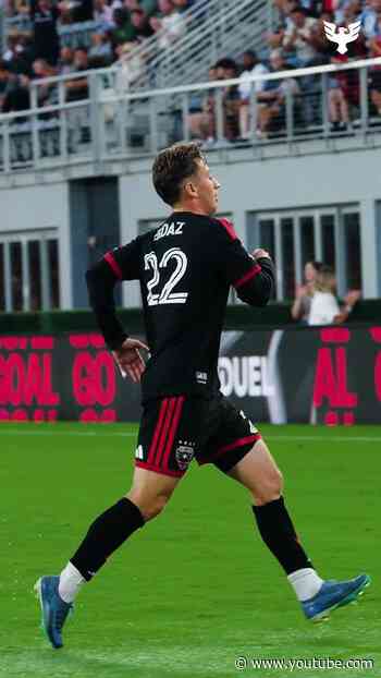 Nathan Ordaz gets his first for the District 🖤❤️ #DCUnited #NathanOrdaz #Goal #First #soccer