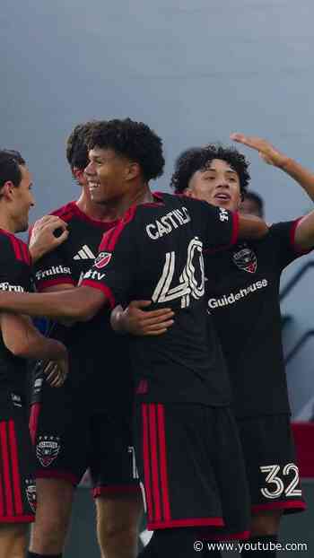 First start. First goal. Oscar Avilez is just getting started. #dcunited #mls #goal #OscarAvilez