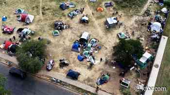 Governor Stitt’s homeless encampment crackdown keeps clearing people out. They keep coming back.
