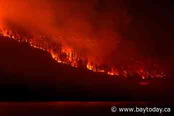 Evacuations underway as new Okanagan, B.C., wildfire explodes in size