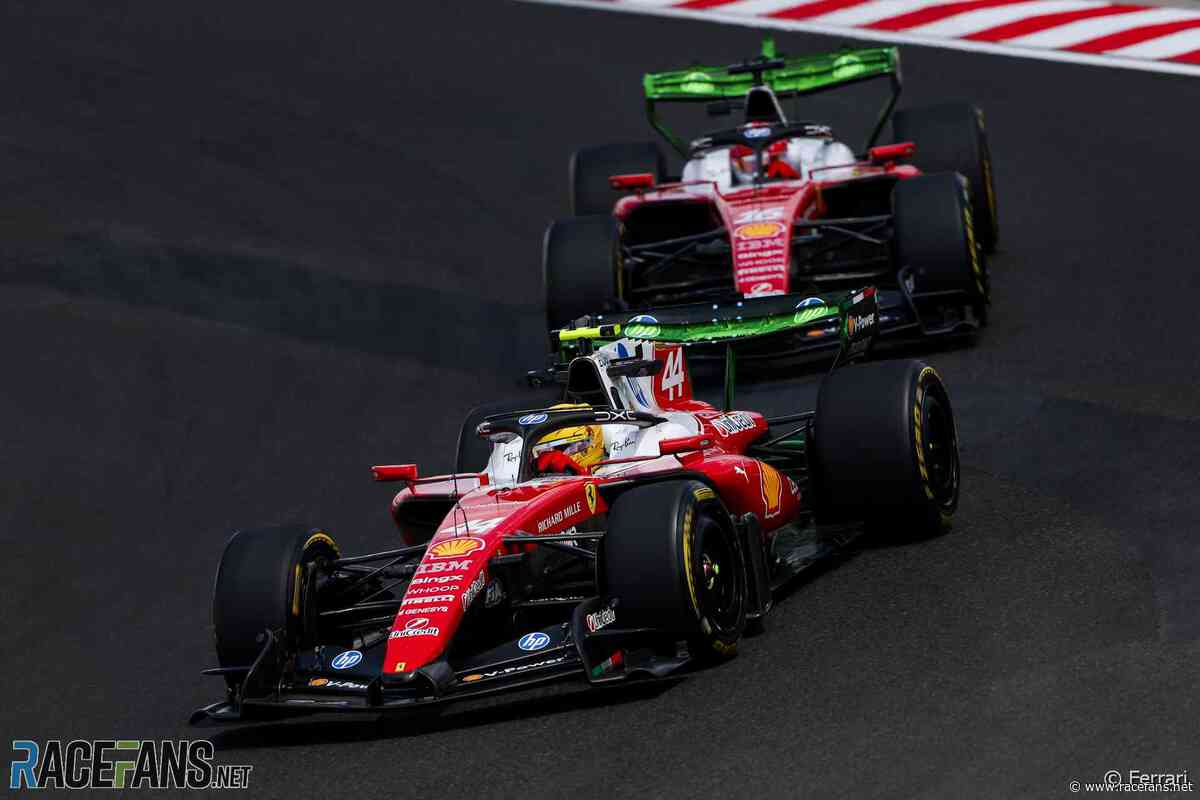 Hamilton vs Leclerc: 2026 F1 team mates’ head-to-head scores at summer break | Formula 1