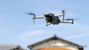 What are legal rights when neighbour flies drone over garden