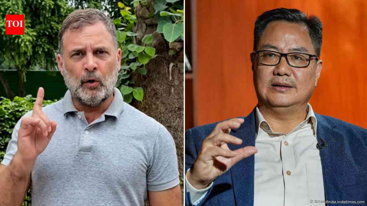 Rijiju vs Rahul over women's quota Bill: Support 'unconditionally' remark gets 'already passed' retort