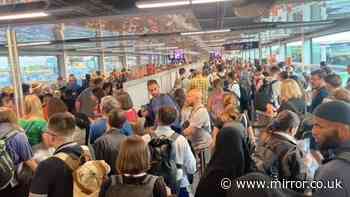 Bristol Airport live: Families stranded as passengers rage 'let us out' after mass flight chaos