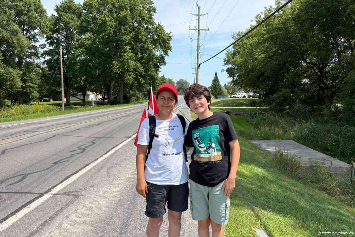 Mother, son march in protest as Turkish, Syrian nationals face immigration limbo