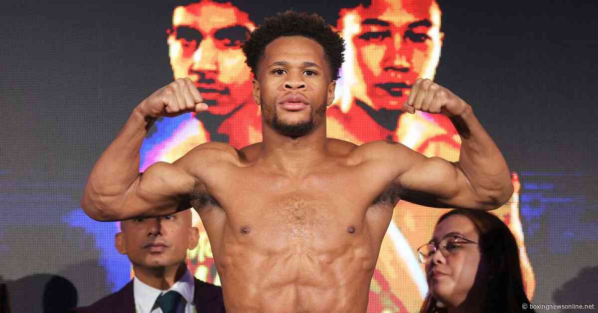 Devin Haney now in ‘advanced talks’ with UK champion for first title defence