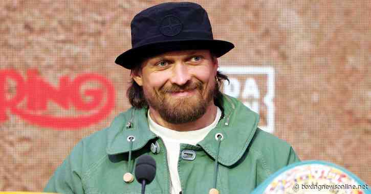 Usyk vows to face former heavyweight champion before retiring if he wants it: “I’ll do it”